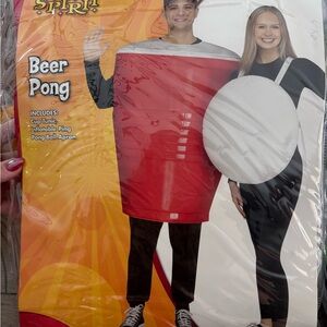 Red Beer Pong Costume Set